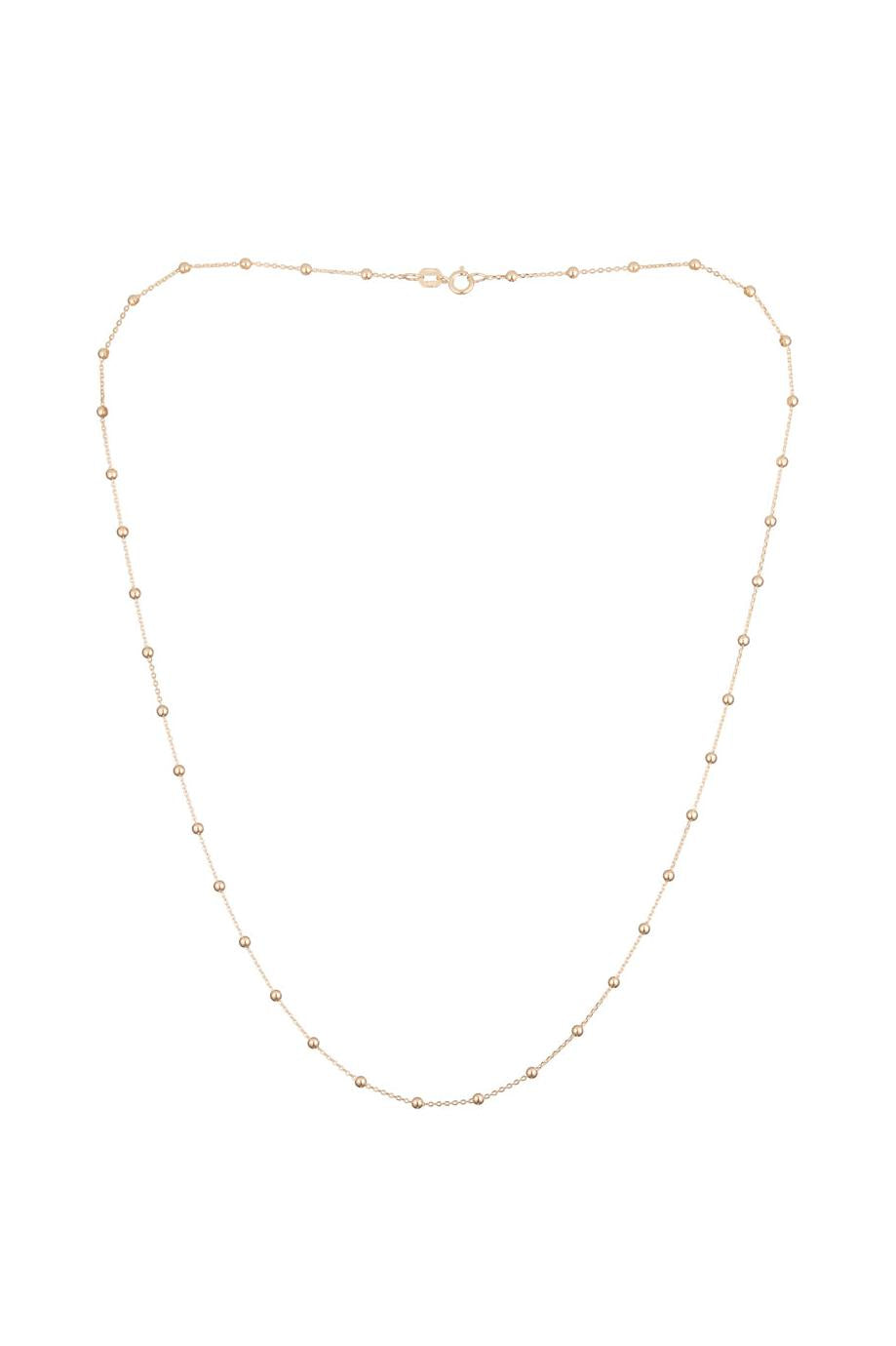 Chaîne Boules En Or Jaune 375/1000 43Cm