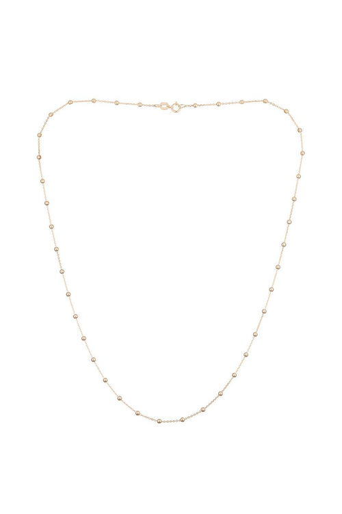 Chaîne Boules En Or Jaune 375/1000 43Cm