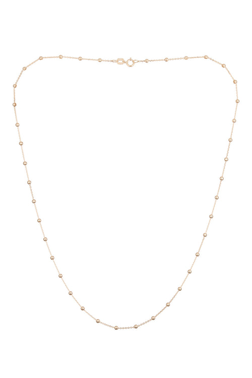 43cm Yellow Gold Ball Chain (375/1000) - Yellow Gold (375/1000)