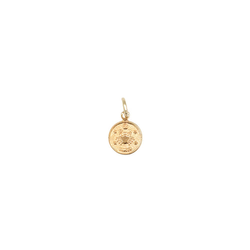 Charm Médaille Astro Small - Cancer - Or