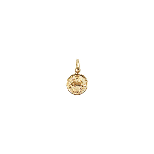 Charm Médaille Astro Small - Taureau - Or