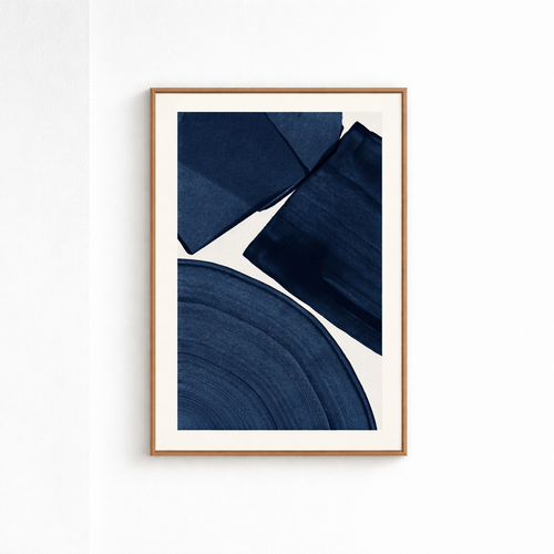 Orara Studio - Minimalist Painting Blue Ii