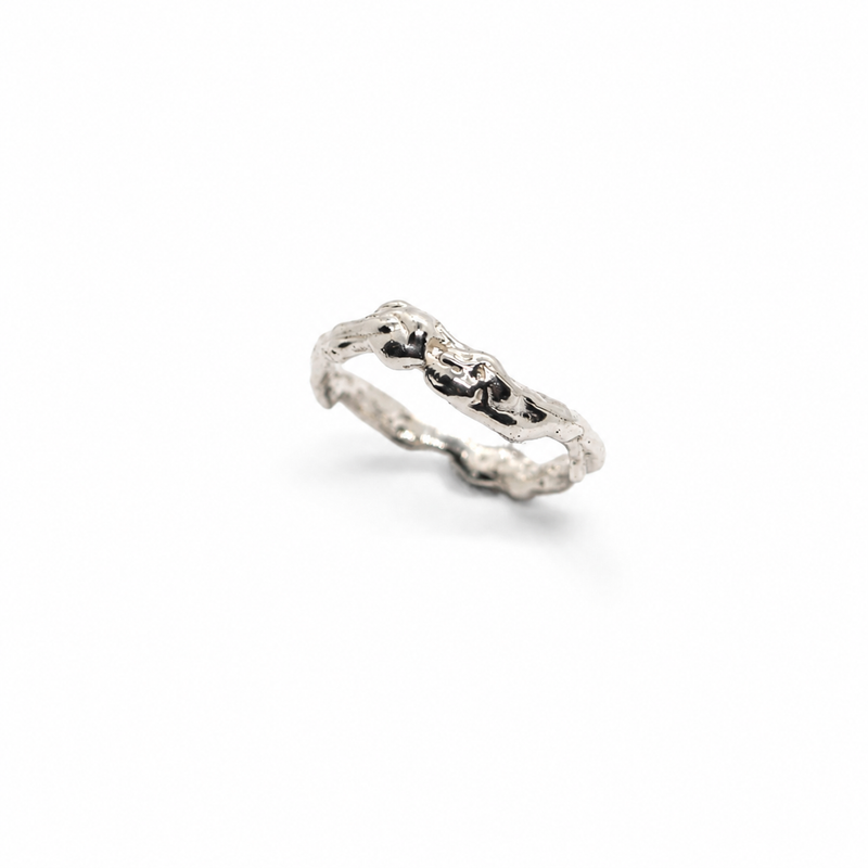 Bague Wave 003 - Argent