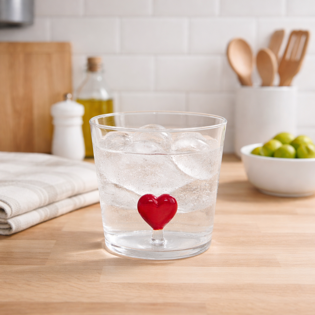 Vaso Love Rojo