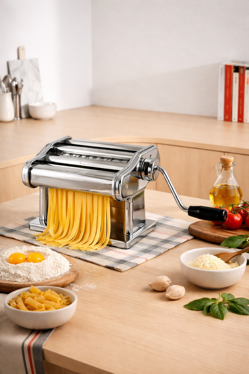 Machine À Pâtes Manuelle - Atlas Classic 180 - Inox