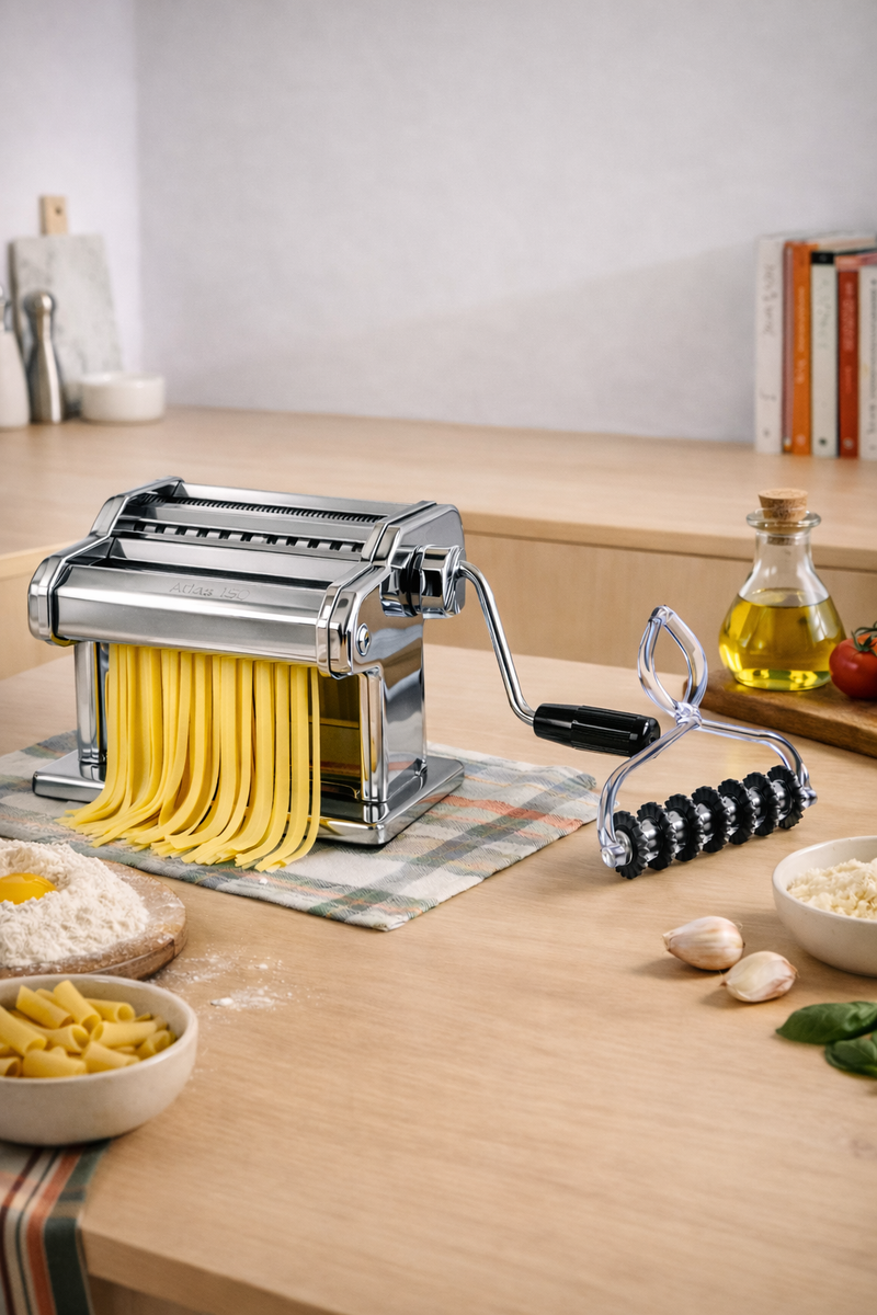 Pack - Machine À Pâtes Atlas 150 + Pastabike - Inox