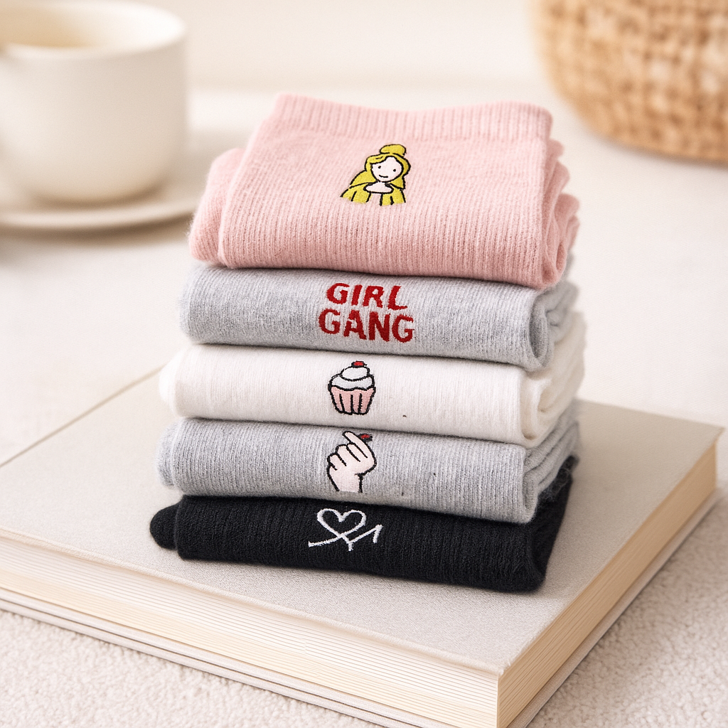 Lot De 5 Chaussettes Languette Sororité