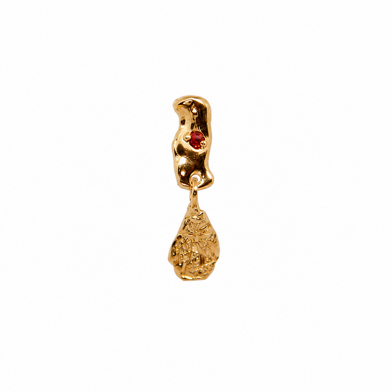 Boucles D'Oreilles Tequila Rouge
