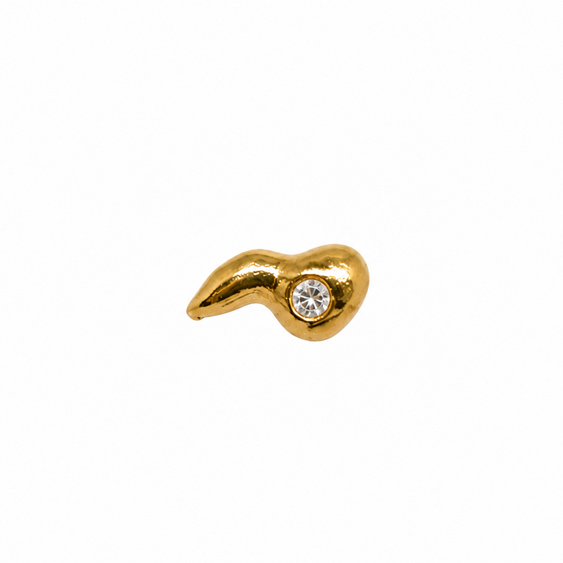 Boucles D'Oreilles Organic Stud 13