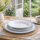 18 Piece Service - Scala - Blue
