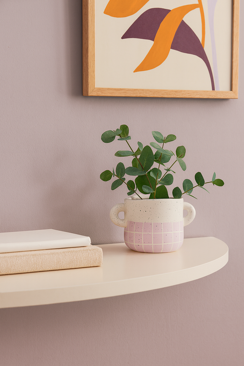 Vase Violette Fait Main