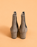 Ziggy Ankle Boot In Maple Suede