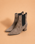 Ziggy Ankle Boot In Maple Suede