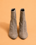 Roma Ankle Boot In Maple Stretch Suede