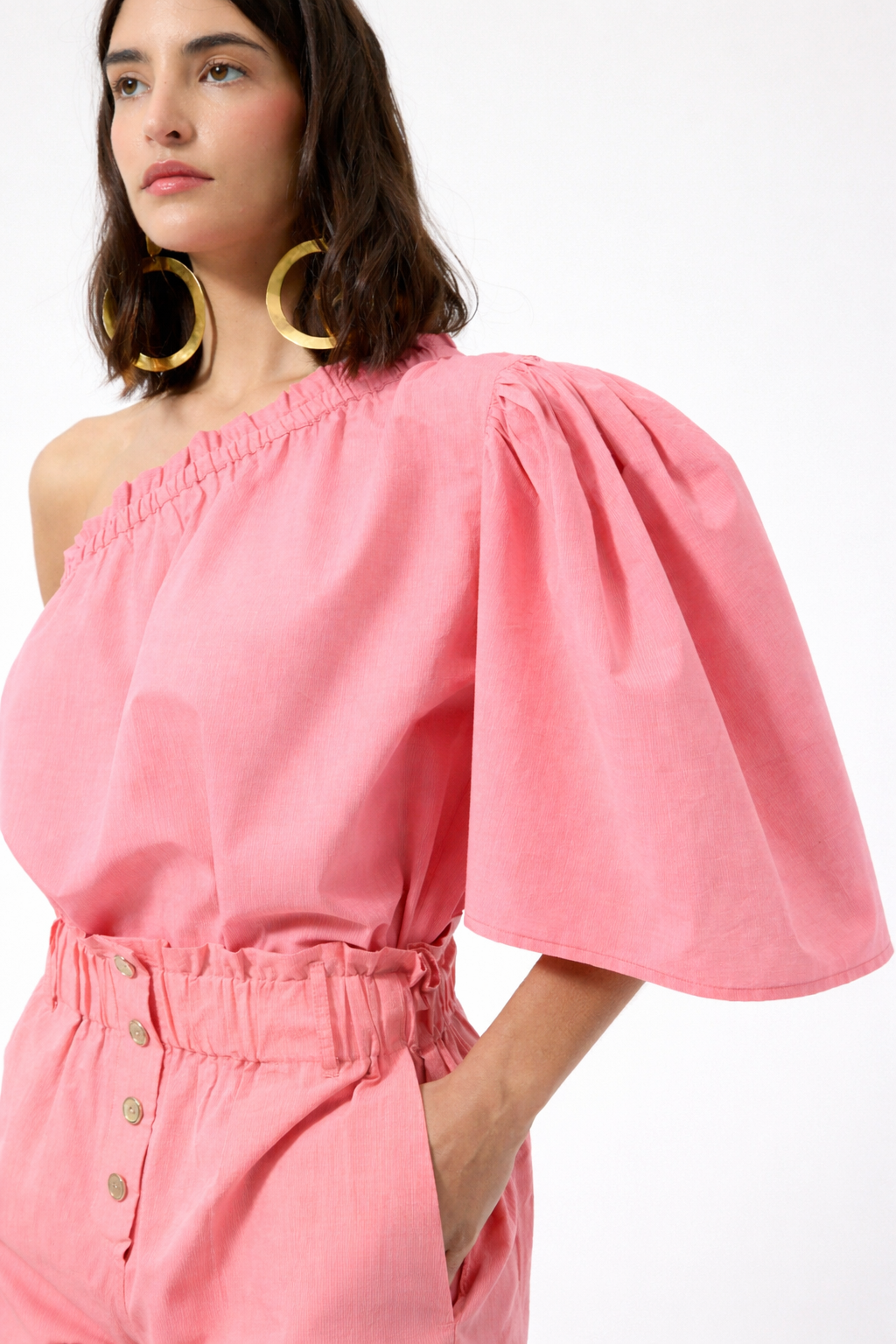 Top Blanca Petal