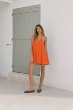 Vestido Aélis - Naranja