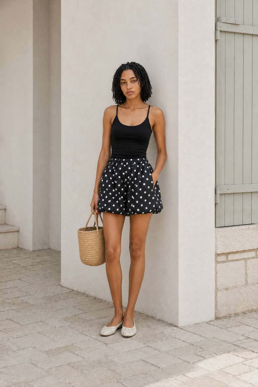 Short Philippa - Noir