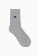 Little Bow Socks - Gray