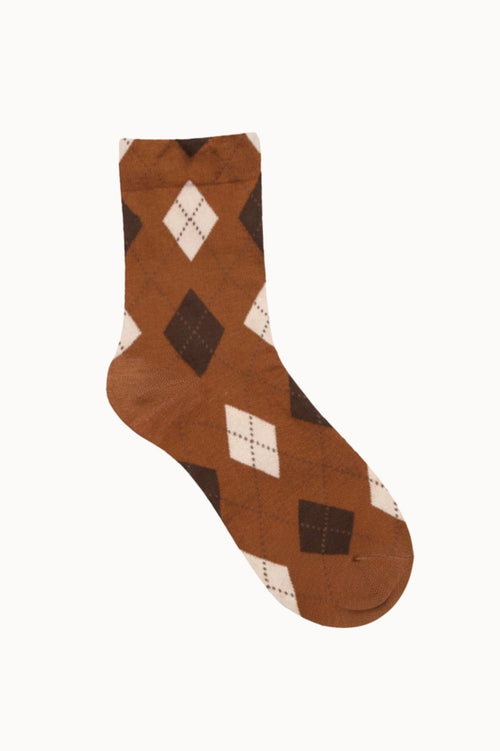 Calcetines Rombos Came - Camel