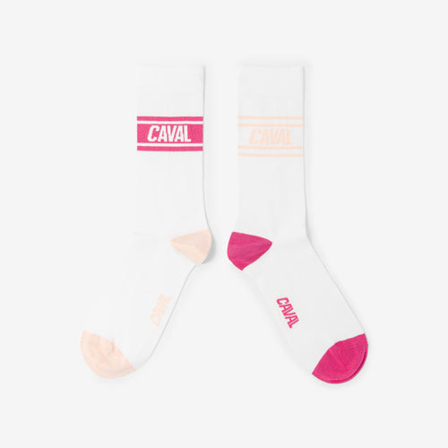 Chaussettes - Rose/Orange - Light