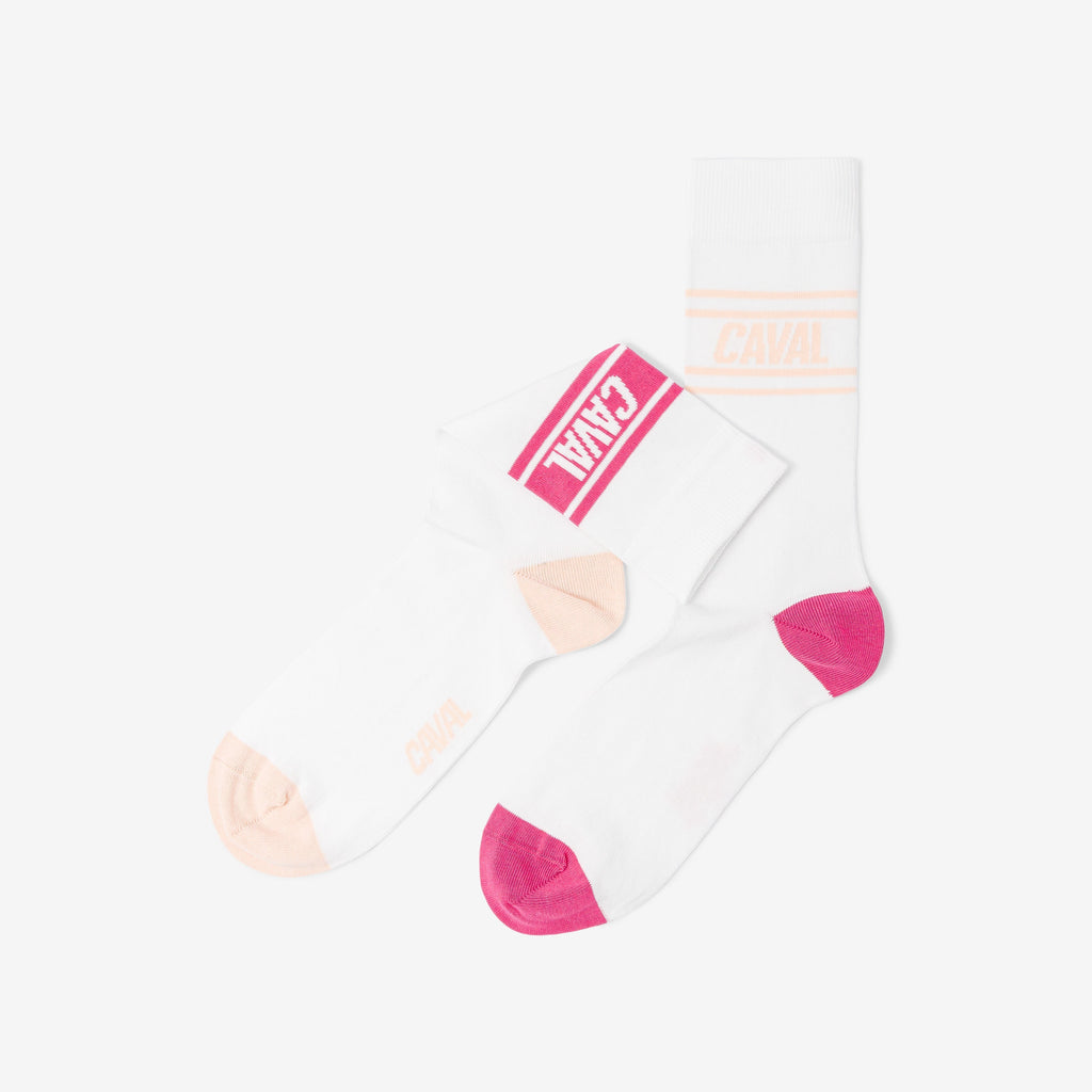 Chaussettes Chaussettes - Rose & Orange - Light