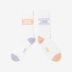 Chaussettes Chaussettes - Violet & Orange - Light