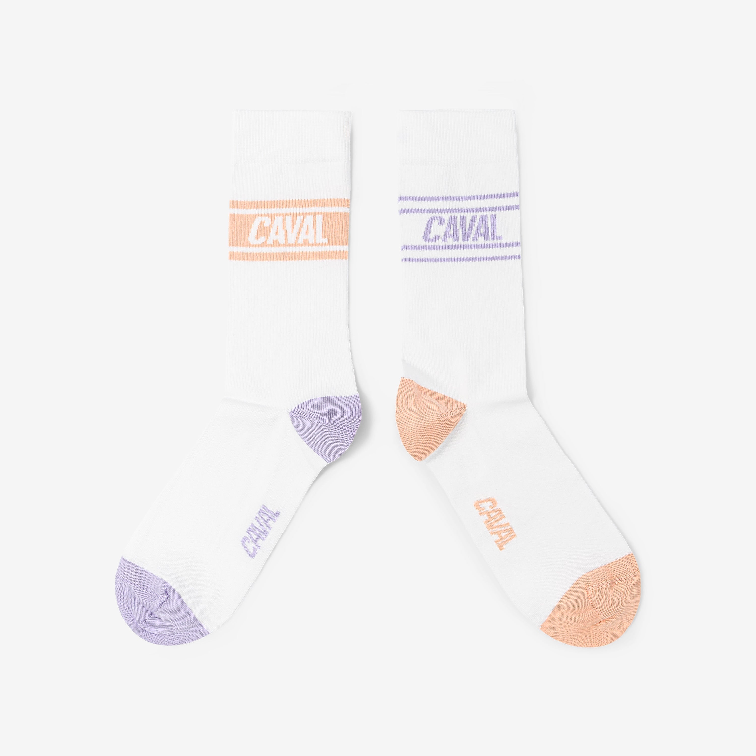 Chaussettes Chaussettes - Violet & Orange - Light