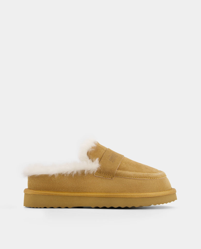 Chaussons Mocassins Candor - Beige - Femme