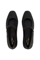 Bebé Simona Negro Glitter