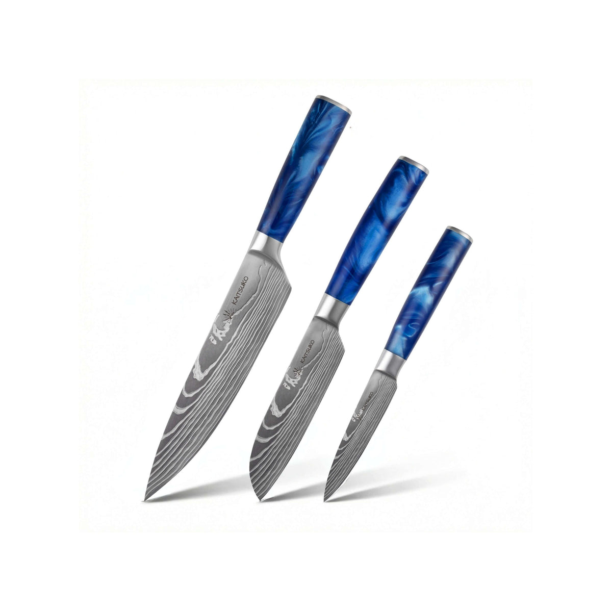 Set De 3 Couteaux Japonais - Chef Tanaka