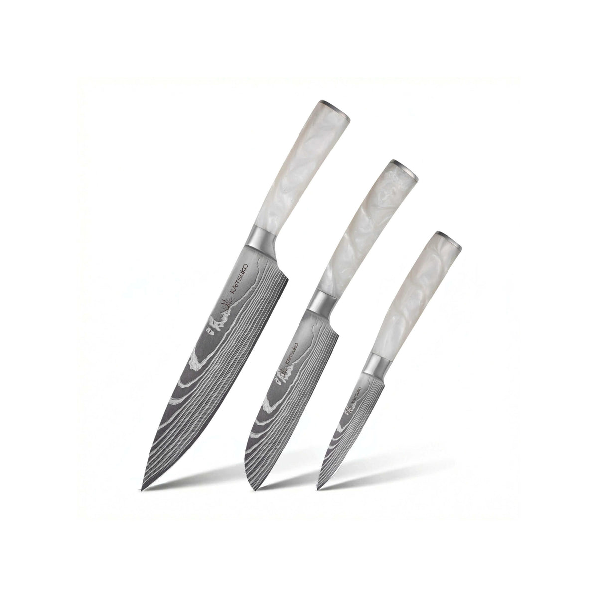 Set De 3 Couteaux Japonais - Chef Tanaka