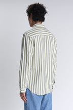 Calvi Shirt - Khaki White