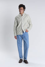 Calvi Shirt - Khaki White