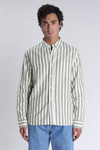Calvi Shirt - Khaki White
