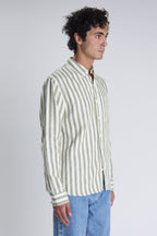 Calvi Shirt - Khaki White