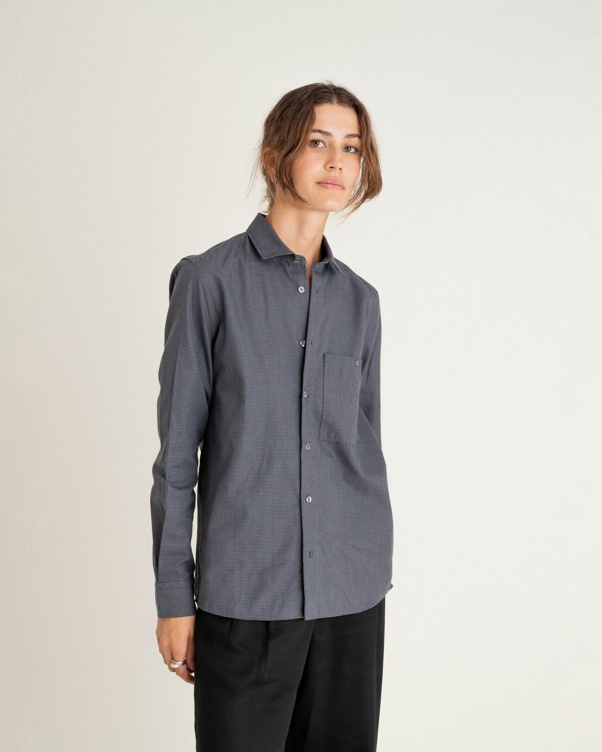 Chemise Curtis Anthracite