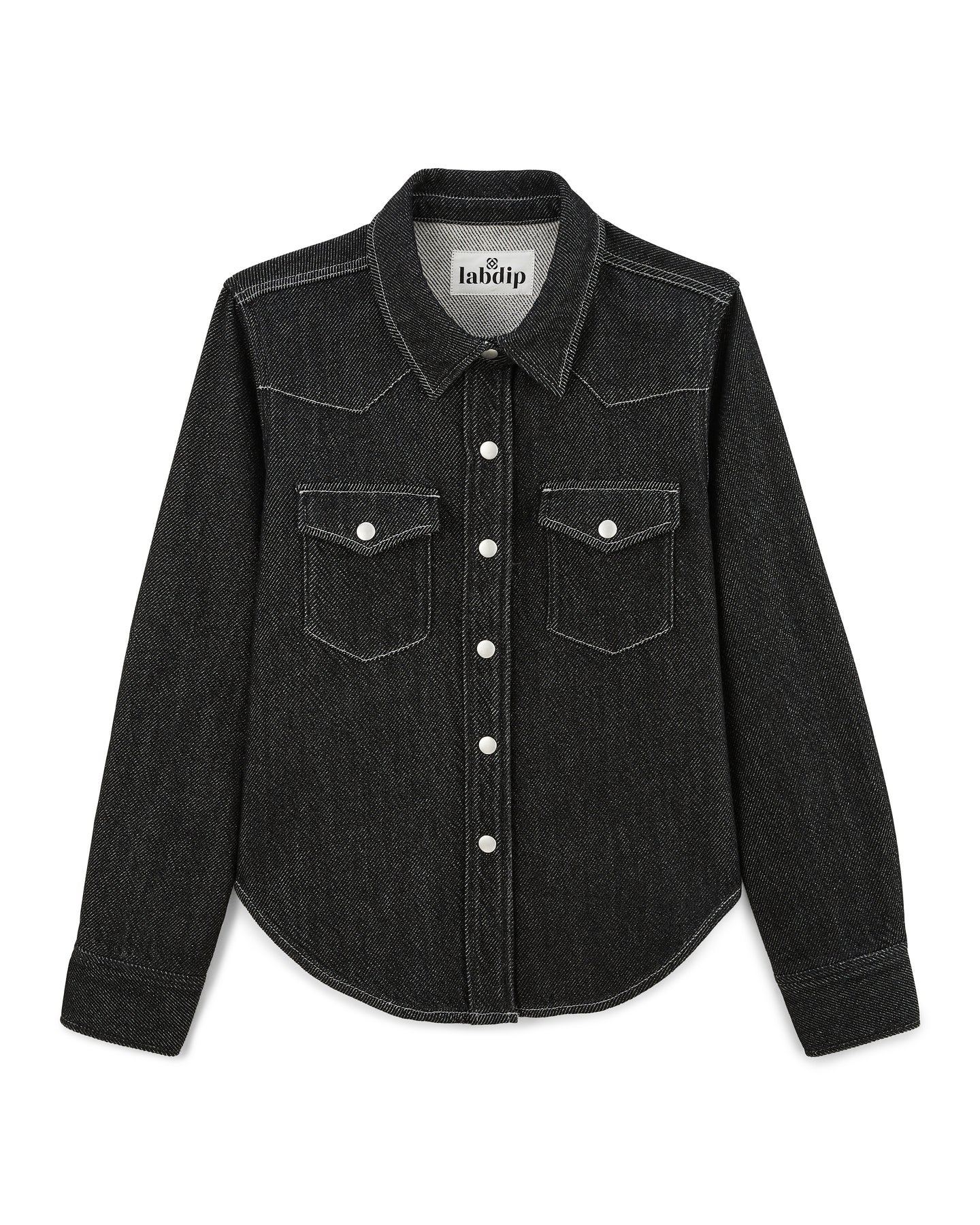 Chemise DALIA DENIM 3D DARK GREY Labdip