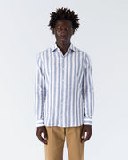 Volpaia Shirt - White and Blue