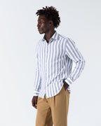 Volpaia Shirt - White and Blue