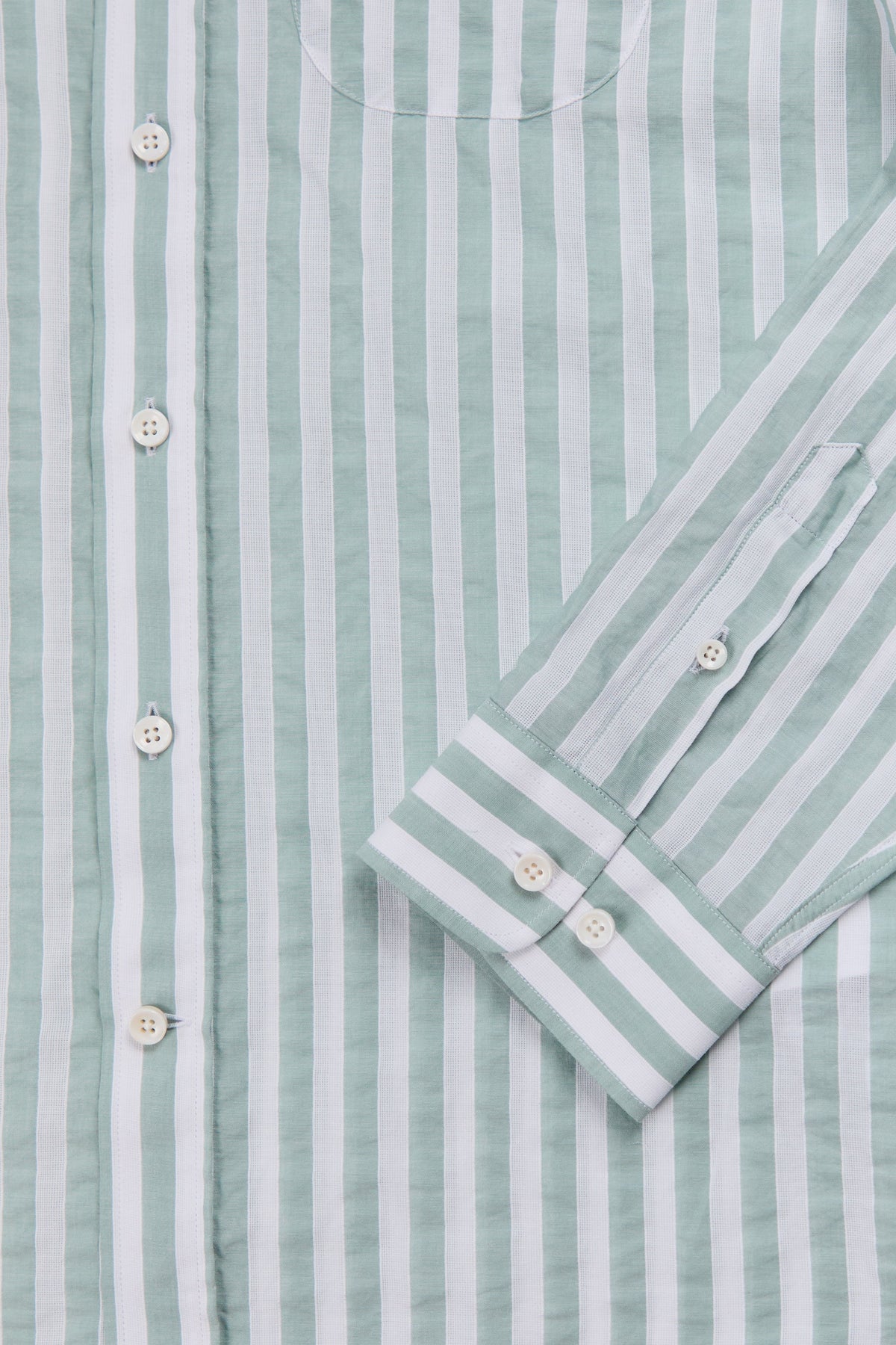 Chemise Calvi - Vert-Blanc