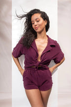 Camisa Beleza Pura - Ciruela