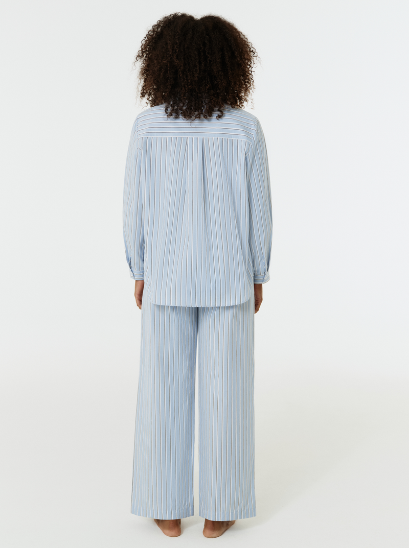 Chemise Blue Stripes | Homewear | Noo
