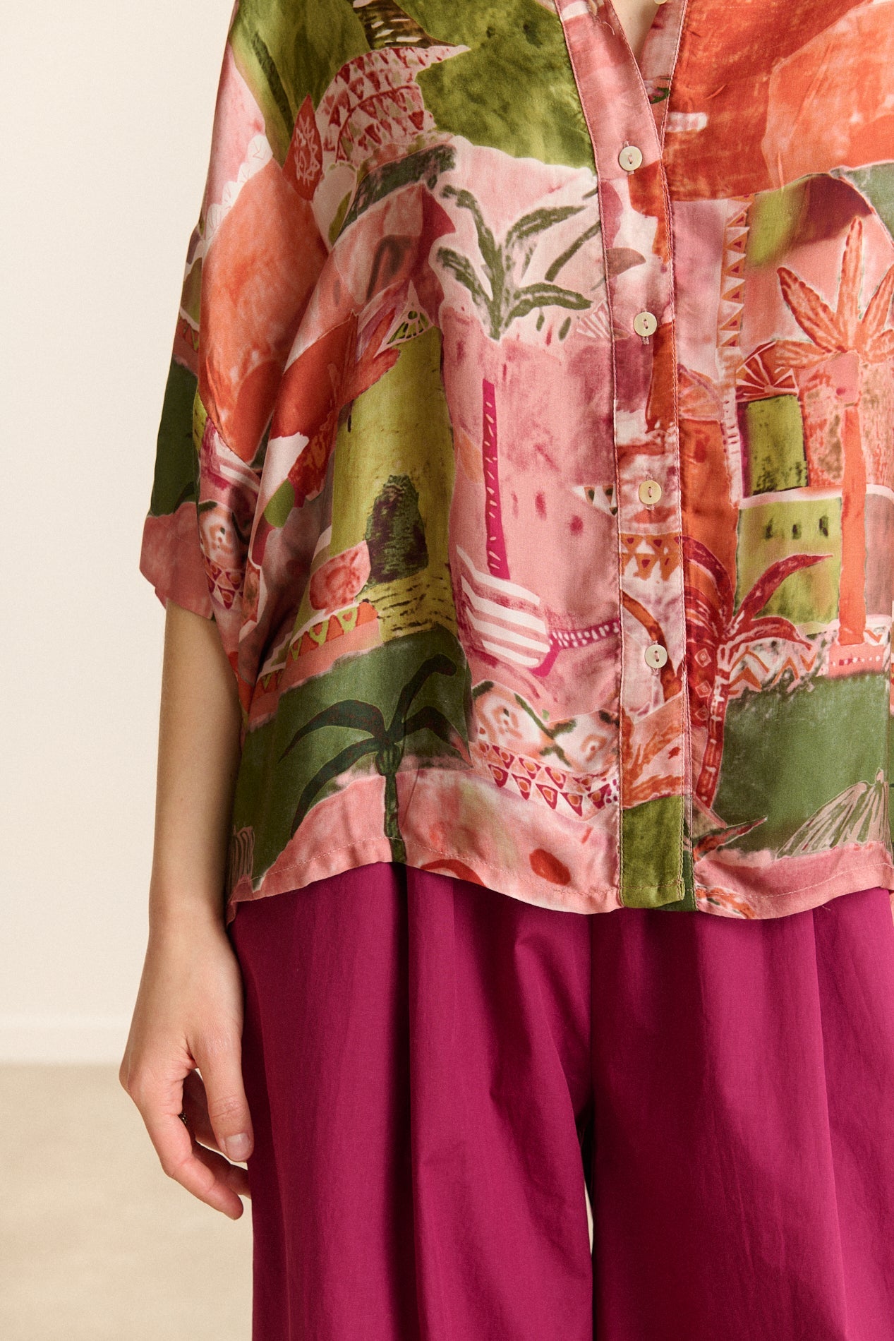Chemise Celina - Rose