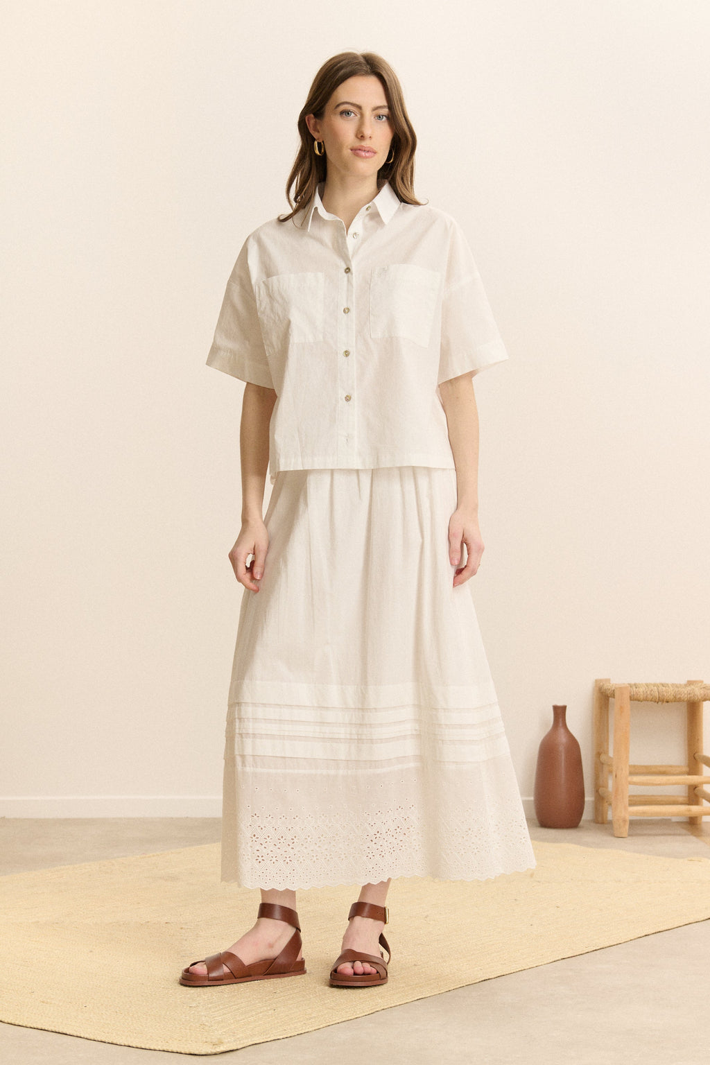 Chemise Celine - Ecru