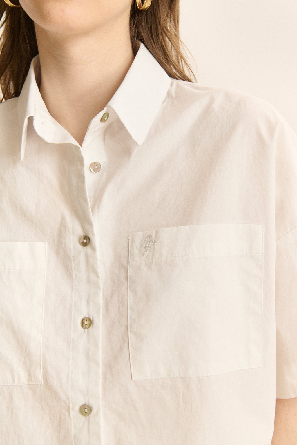 Chemise Celine - Ecru