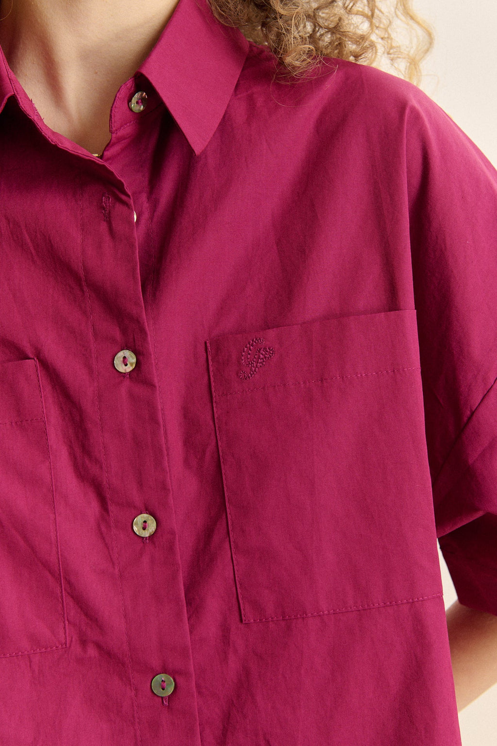 Chemise Celine - Grenat