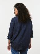 The Ranger Tony Denim Camisa De Lona Orgánica Azul Crudo