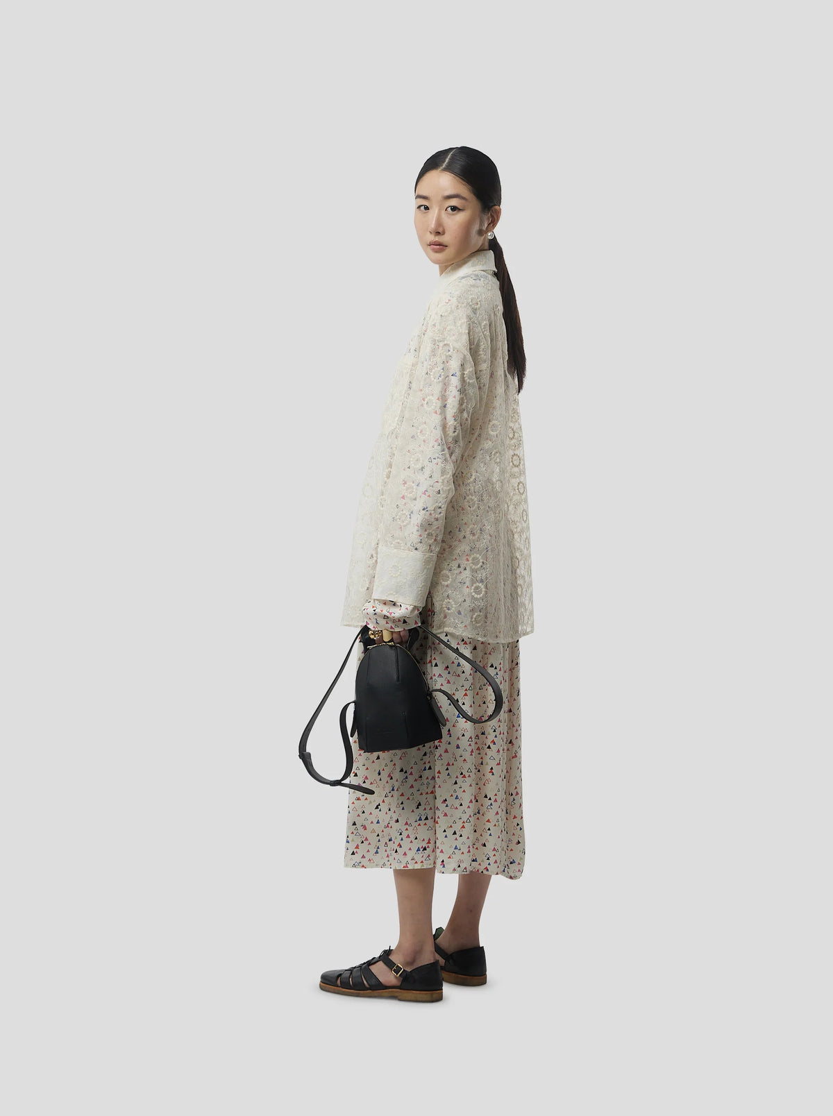 Chemise Rover In Ecume Lace
