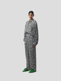 Chemise Tasman In Lead Shavings Print