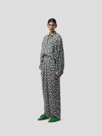 Chemise Tasman In Lead Shavings Print